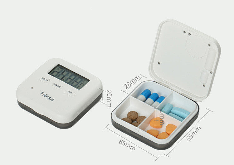 Pill Organizer with Alarm and Vibration