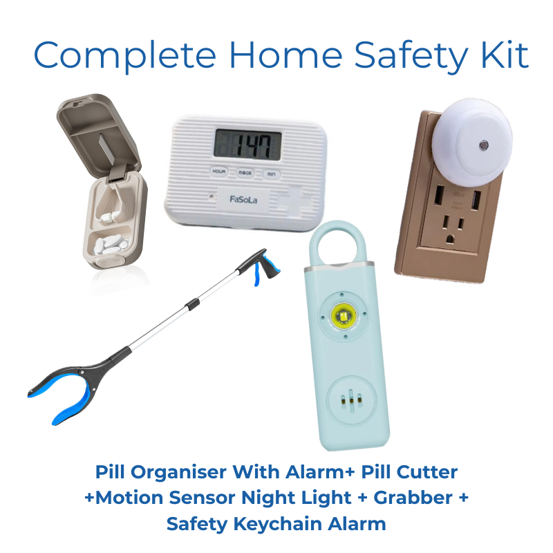 Complete Home Safety Kit — Full Protection Bundle for Elderly Parents