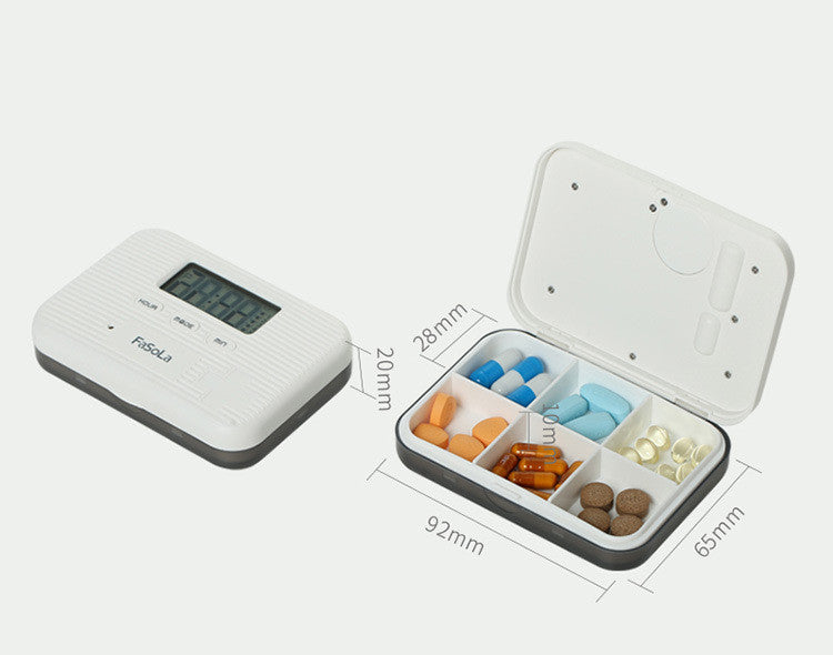 Pill Organizer with Alarm and Vibration