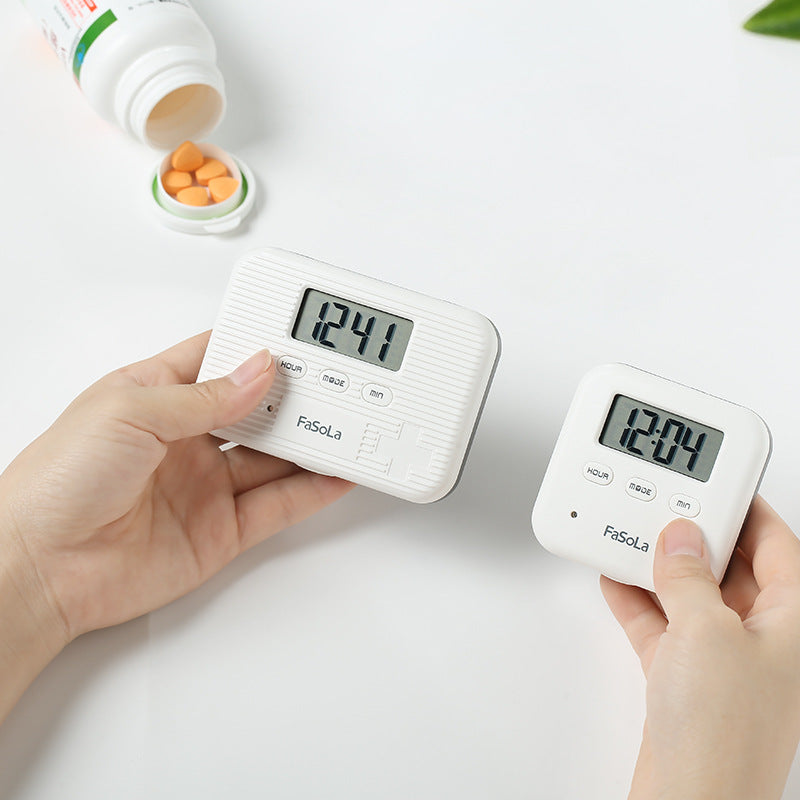 Pill Organizer with Alarm and Vibration